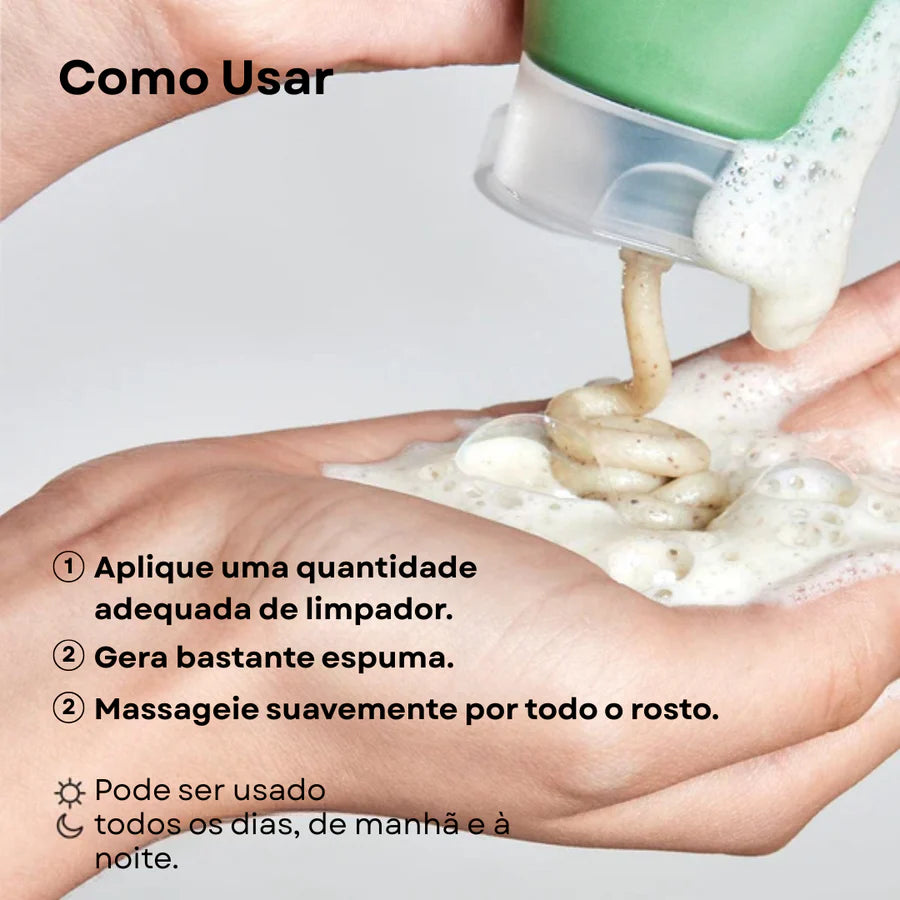Espuma de Limpeza Profunda para Poros Heartleaf Quercetinol