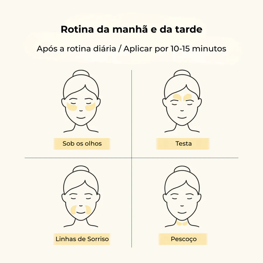 Máscara de Olhos Collagen Jericho Rose