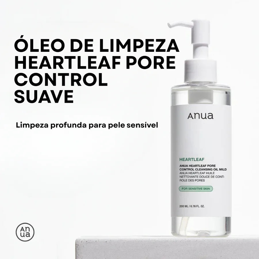 Óleo de Limpeza Suave para Poros Heartleaf