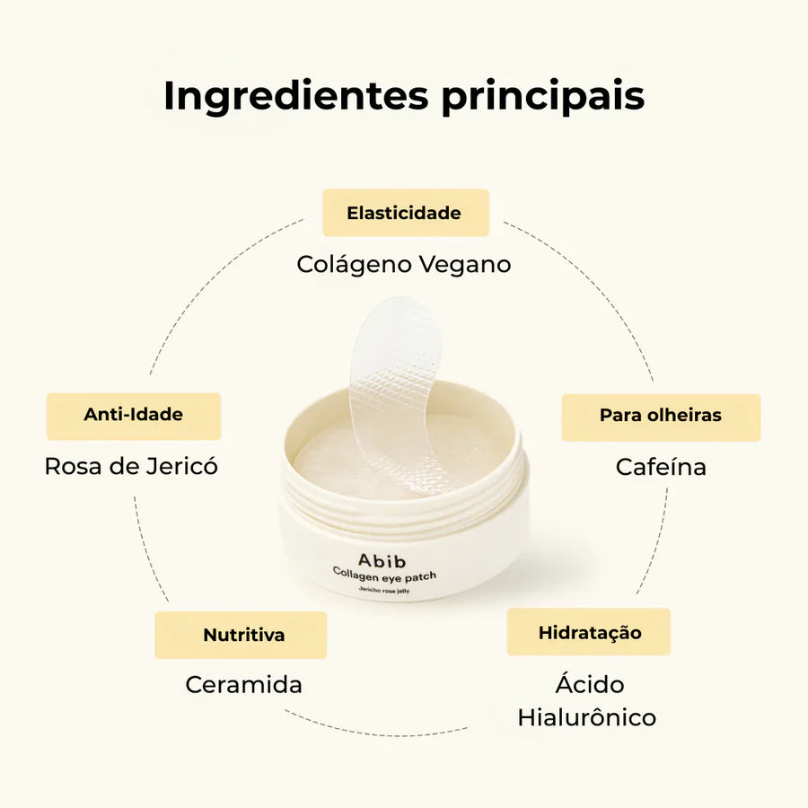 Máscara de Olhos Collagen Jericho Rose