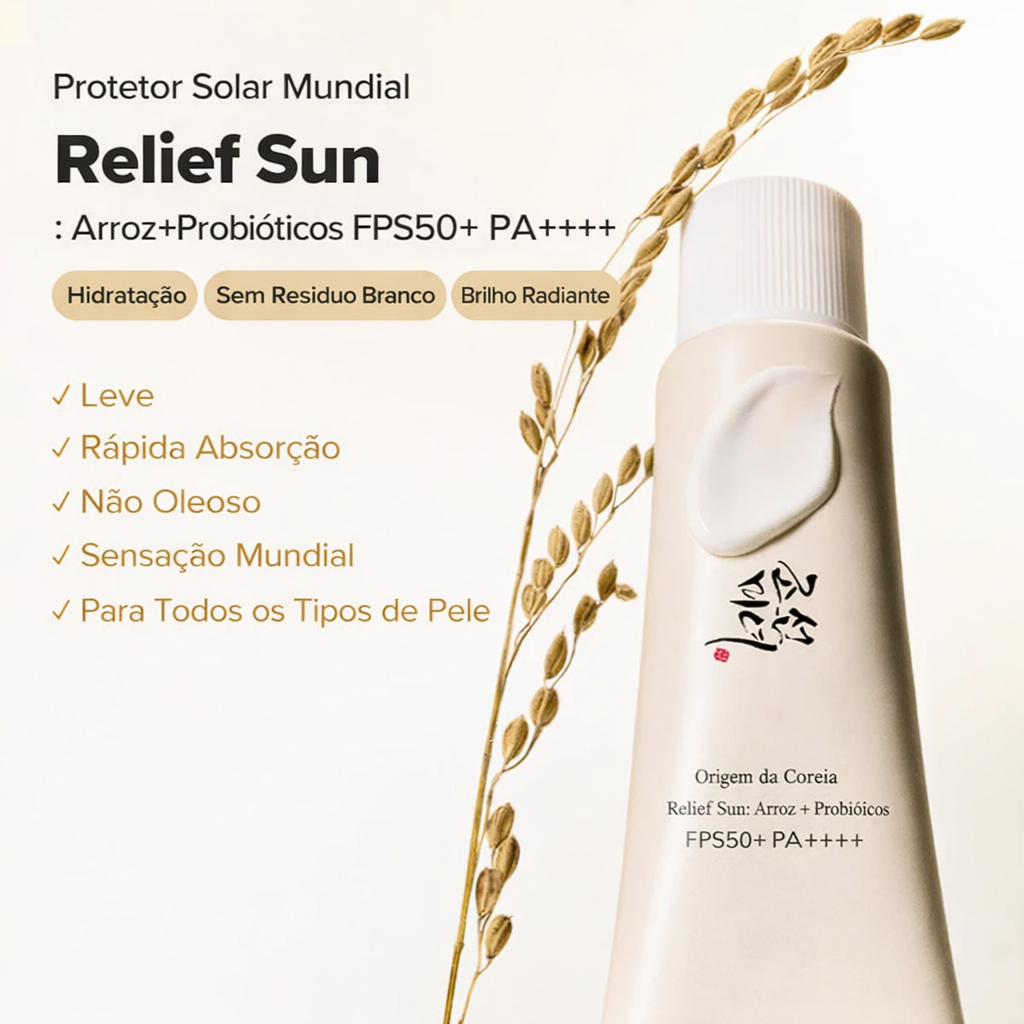 Beauty Of Joseon Relief Sun: Rice + Probiotics SPF50+ PA++++