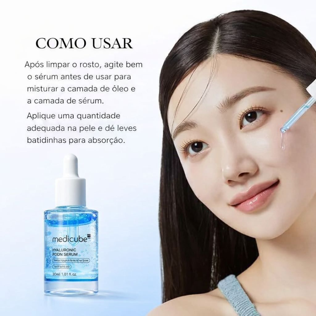 Sérum de Ácido Hialurônico com Multi Peptídeos