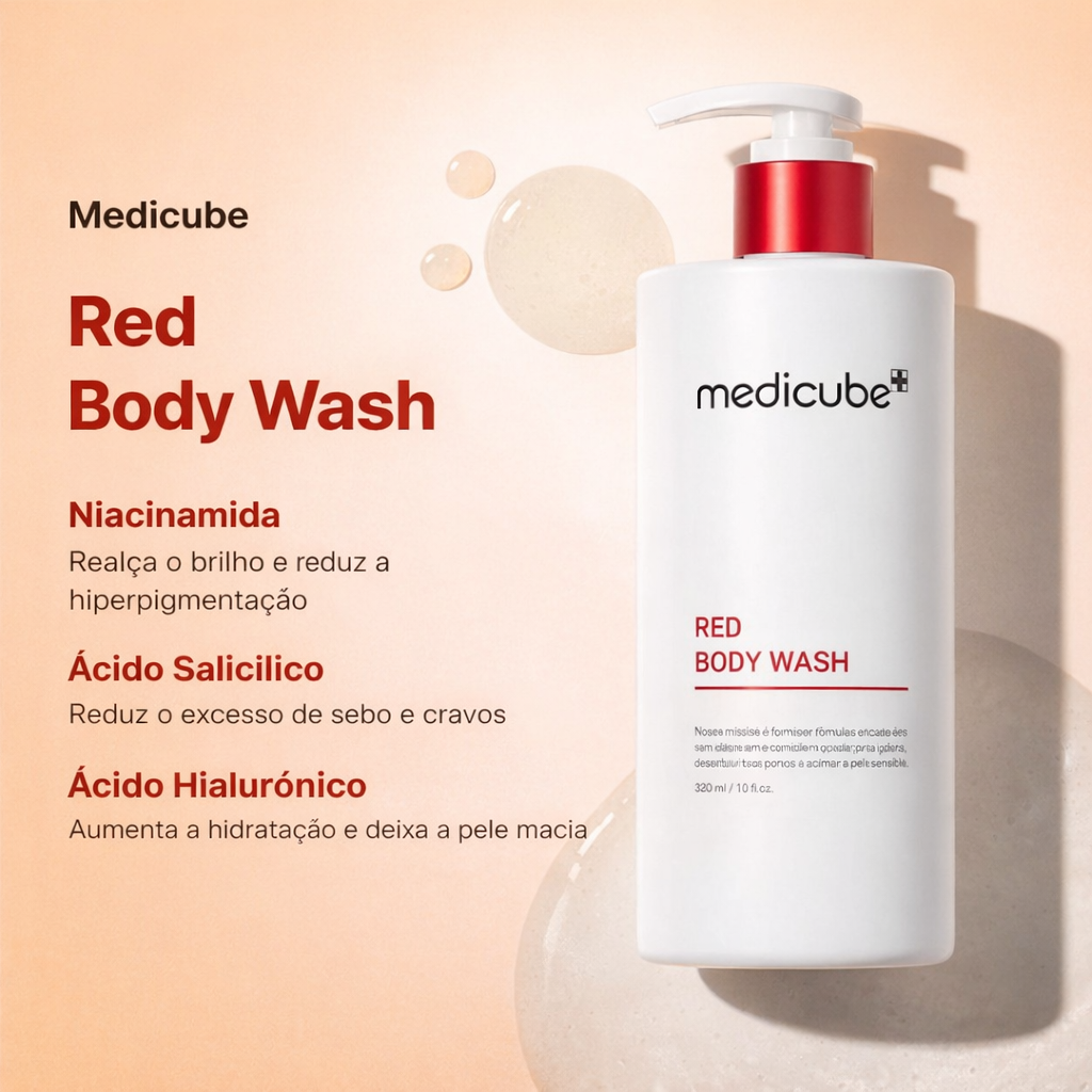 Sabonete Corporal Red Acne Body Wash