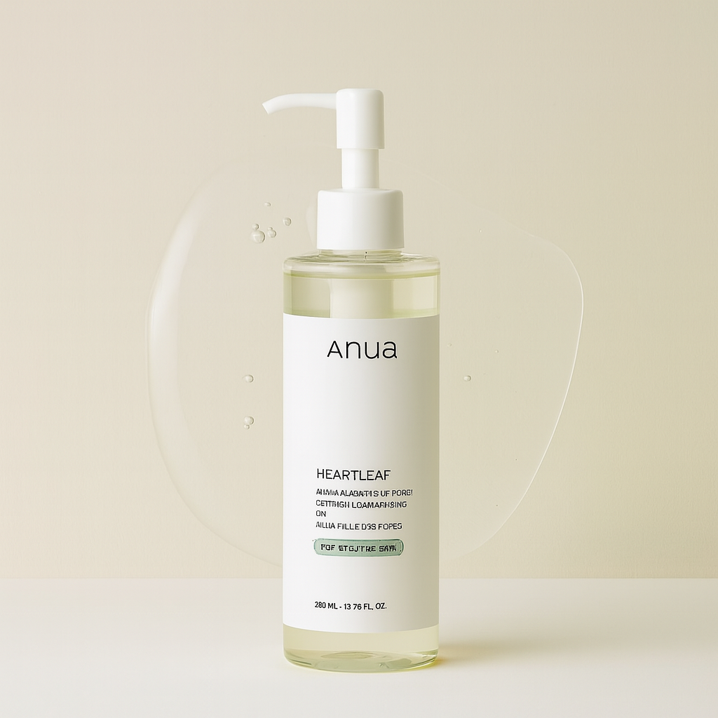 Óleo de Limpeza Suave para Poros Heartleaf