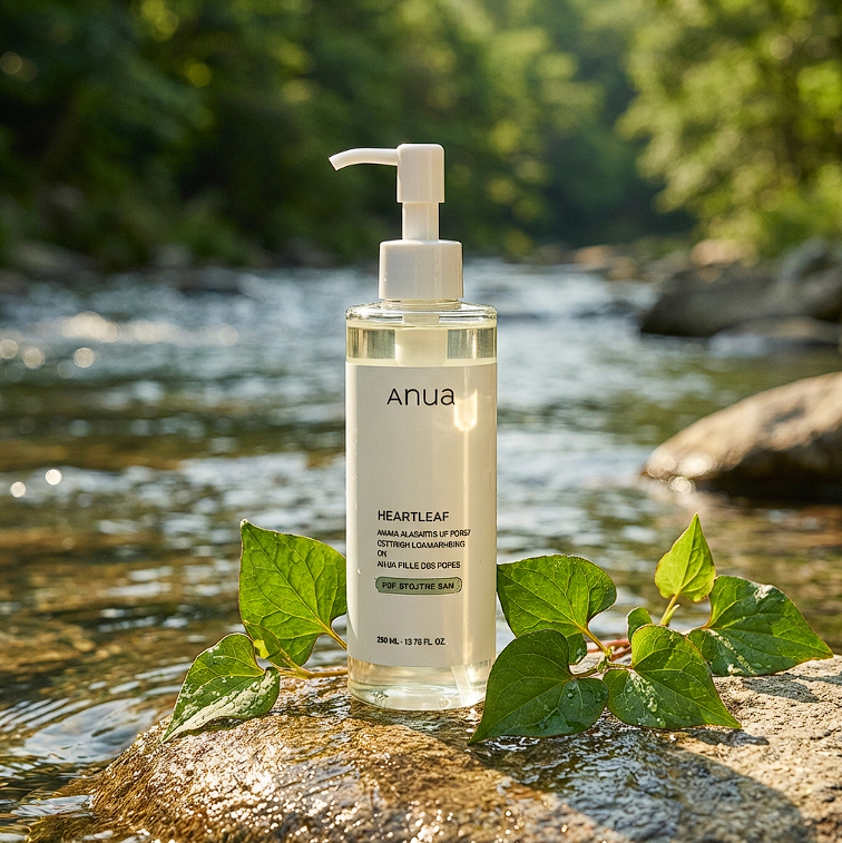 Óleo de Limpeza Suave para Poros Heartleaf