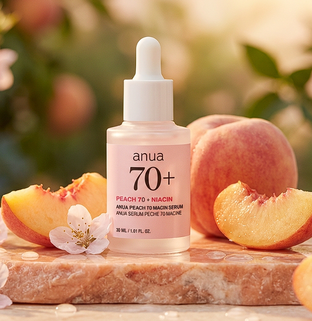 Sérum de Niacinamida 70% com Pêssego